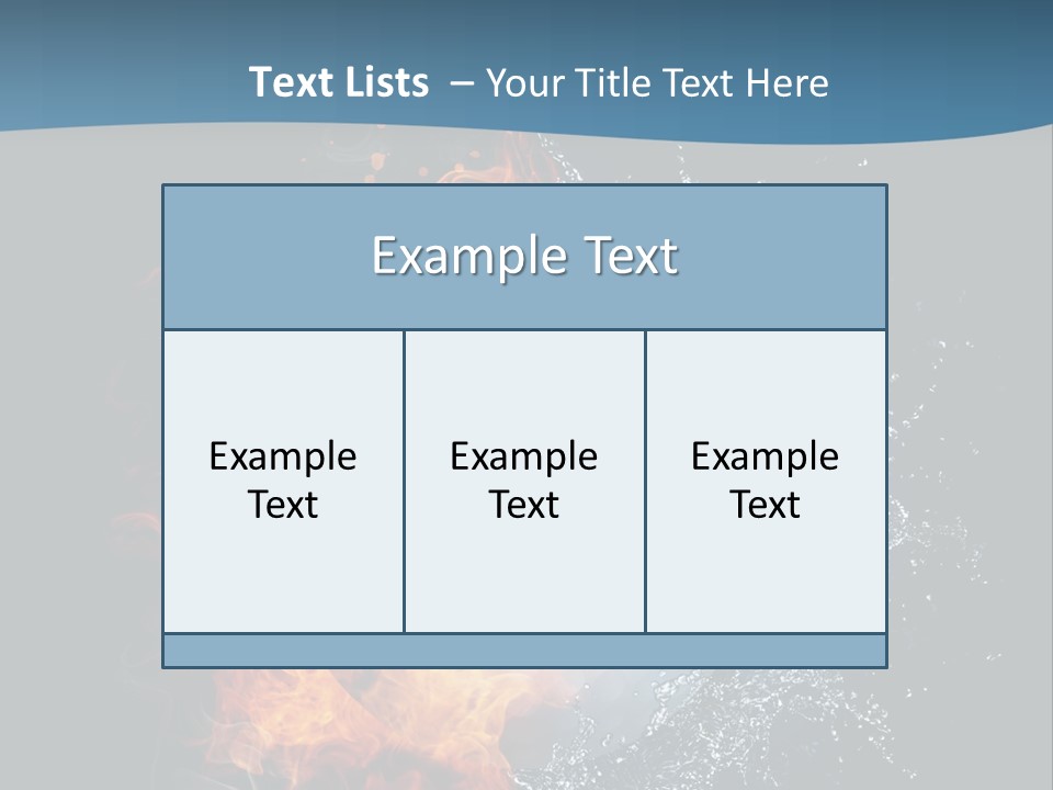 Graphic Element Storm PowerPoint Template