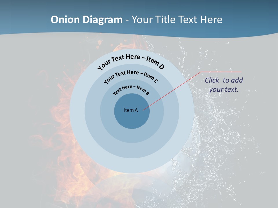 Graphic Element Storm PowerPoint Template