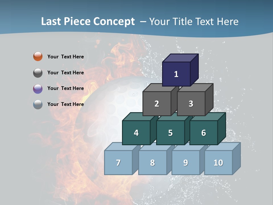 Graphic Element Storm PowerPoint Template