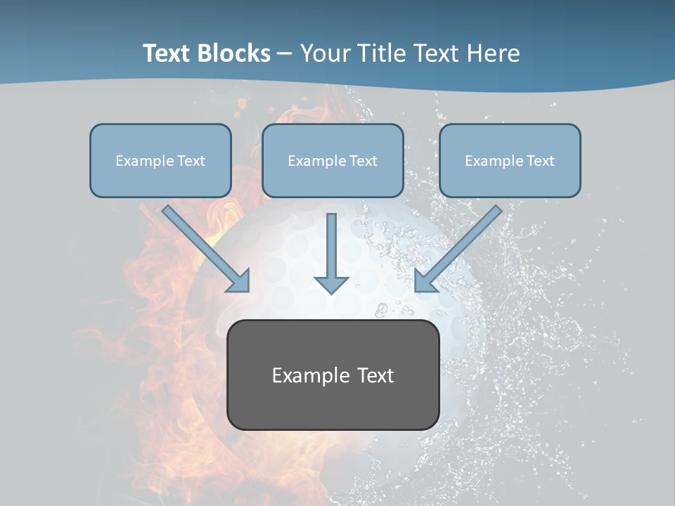 Graphic Element Storm PowerPoint Template
