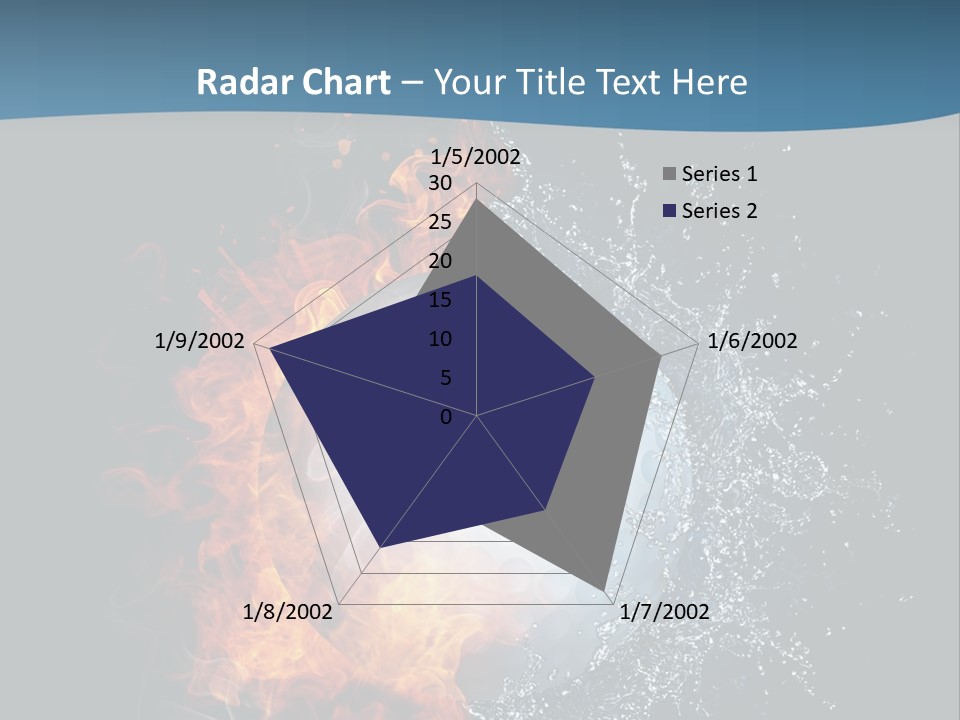 Graphic Element Storm PowerPoint Template