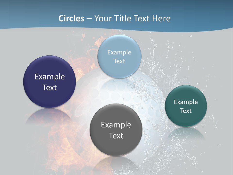 Graphic Element Storm PowerPoint Template