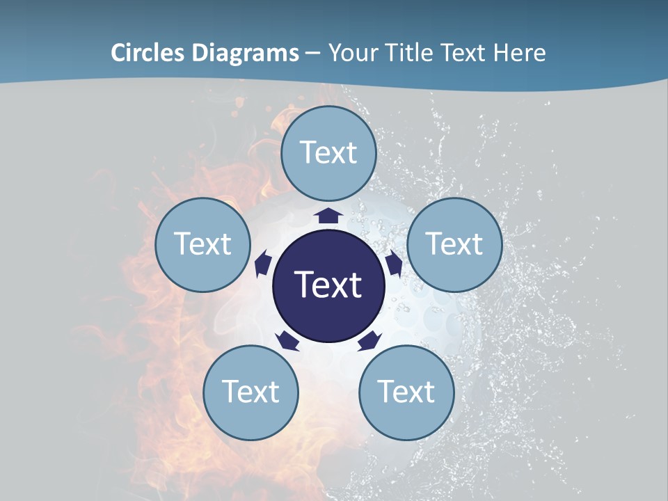 Graphic Element Storm PowerPoint Template