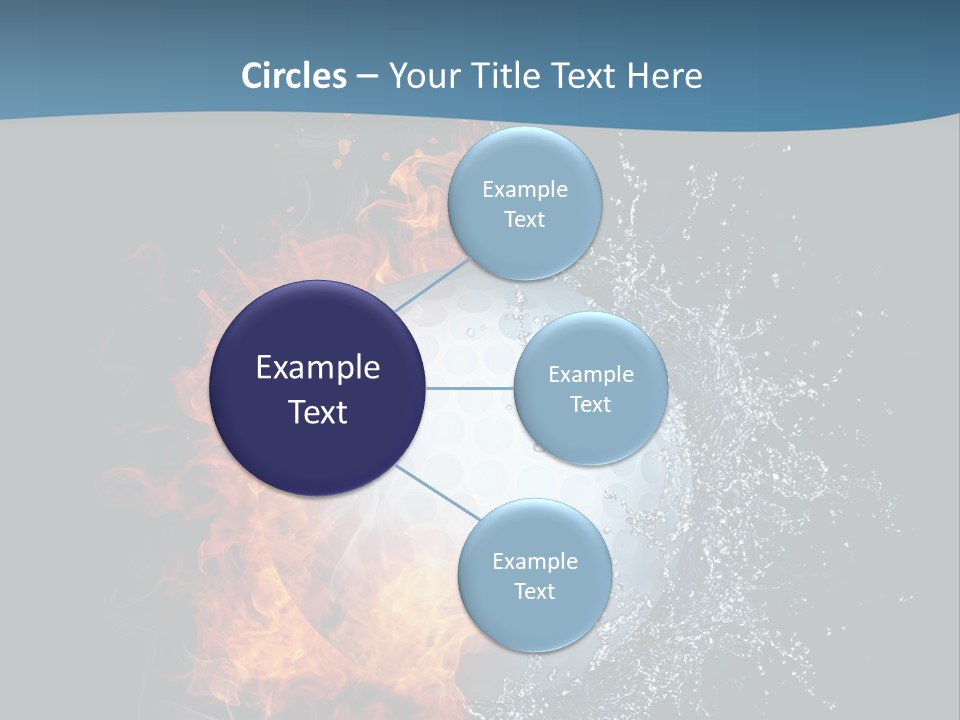 Graphic Element Storm PowerPoint Template