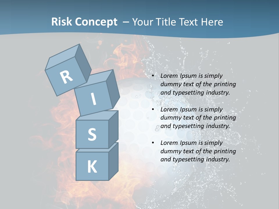 Graphic Element Storm PowerPoint Template