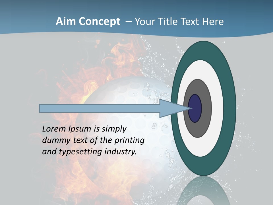 Graphic Element Storm PowerPoint Template