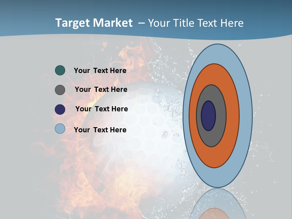 Graphic Element Storm PowerPoint Template