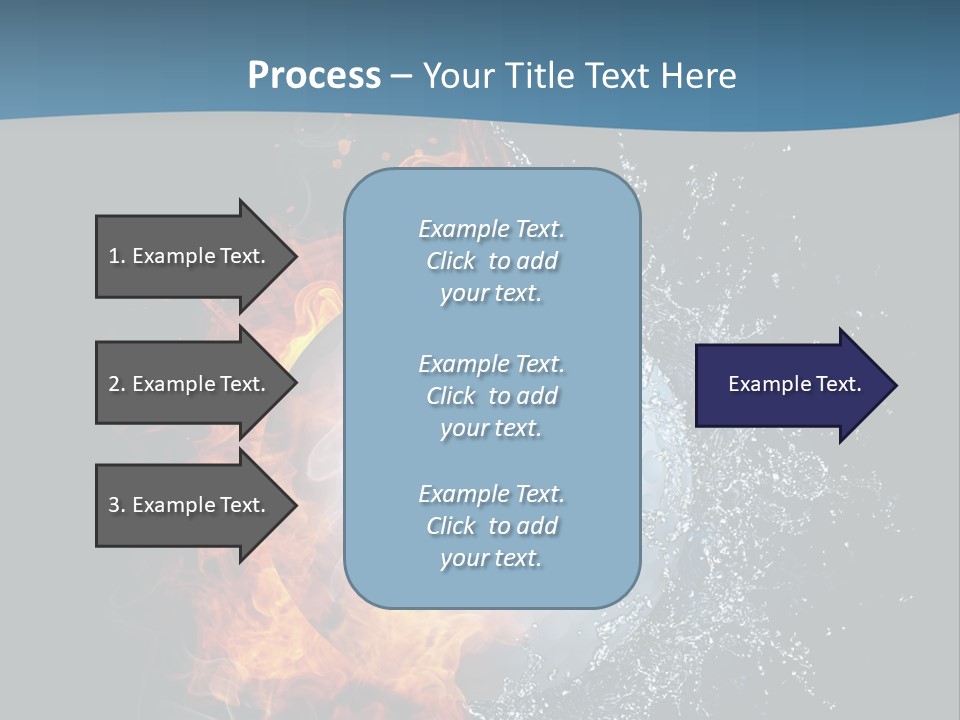 Graphic Element Storm PowerPoint Template