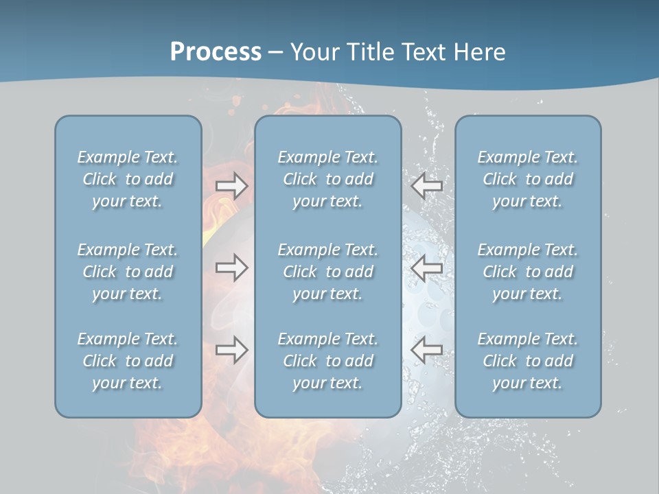 Graphic Element Storm PowerPoint Template