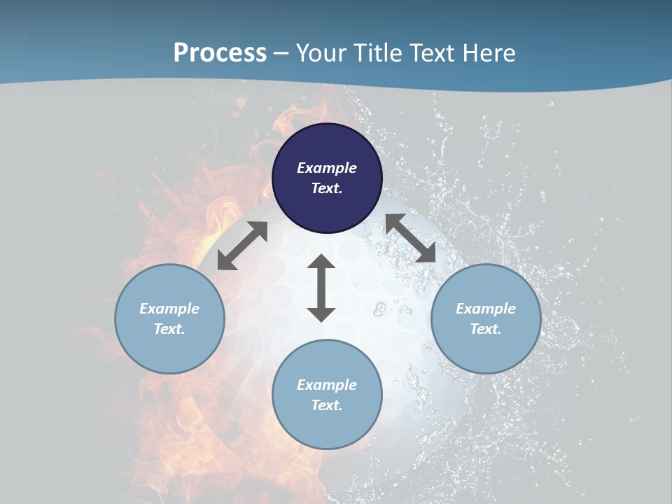 Graphic Element Storm PowerPoint Template