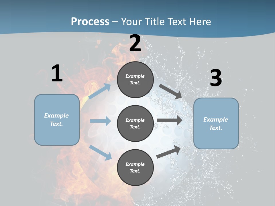 Graphic Element Storm PowerPoint Template