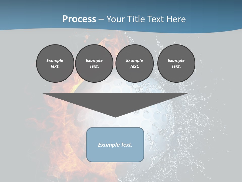 Graphic Element Storm PowerPoint Template