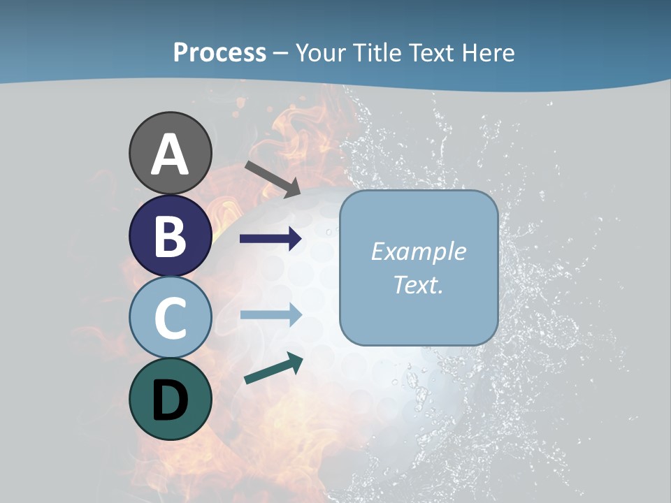 Graphic Element Storm PowerPoint Template