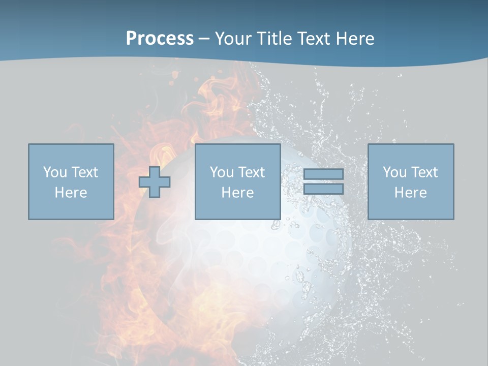 Graphic Element Storm PowerPoint Template