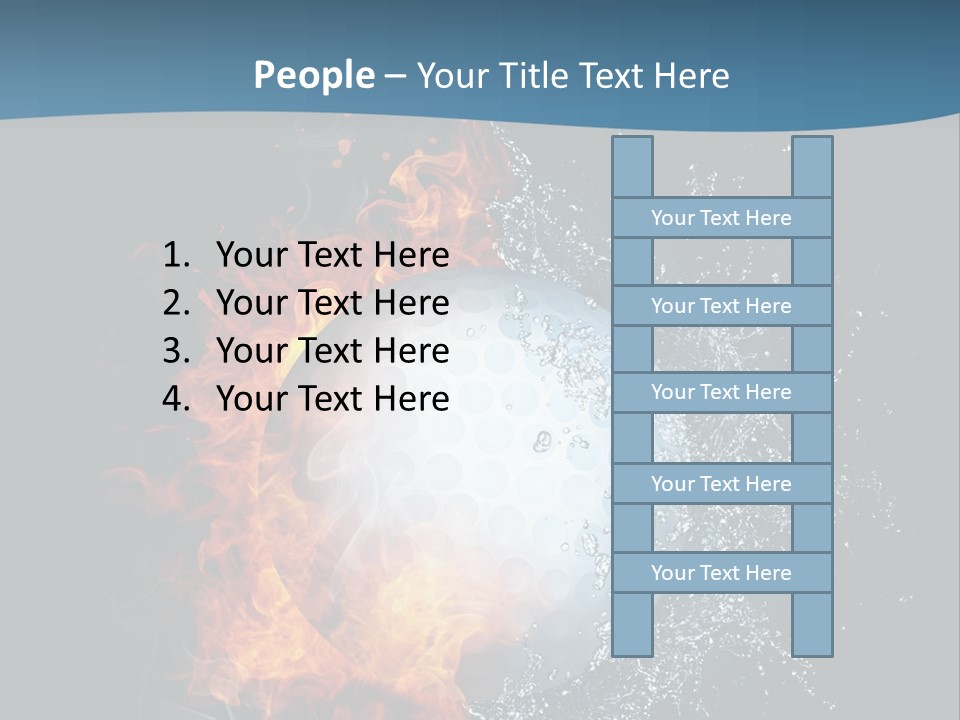 Graphic Element Storm PowerPoint Template