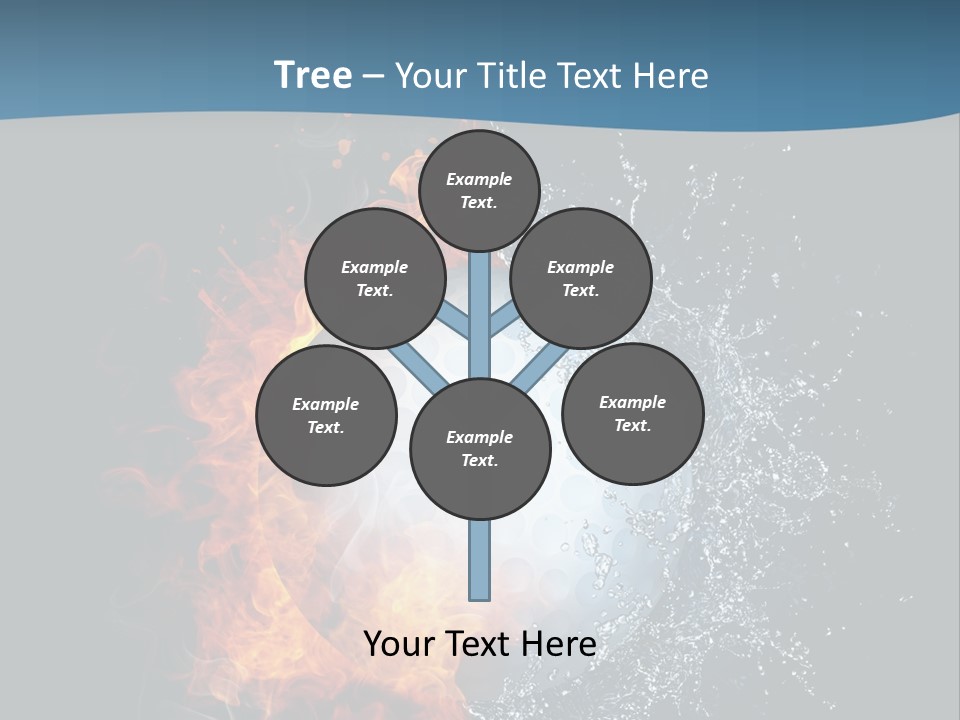 Graphic Element Storm PowerPoint Template