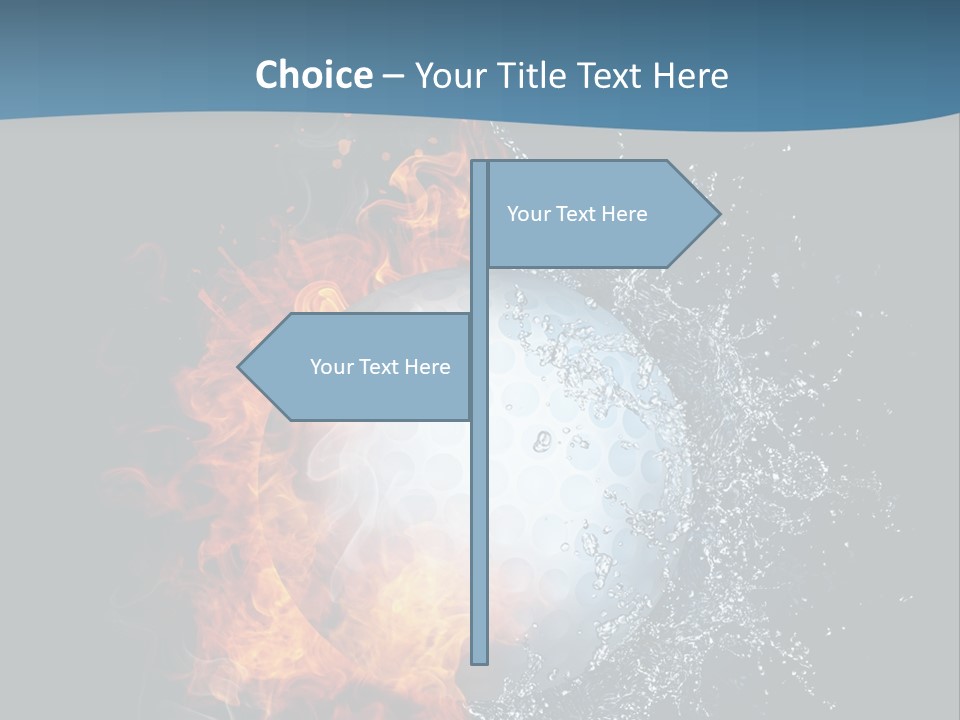 Graphic Element Storm PowerPoint Template