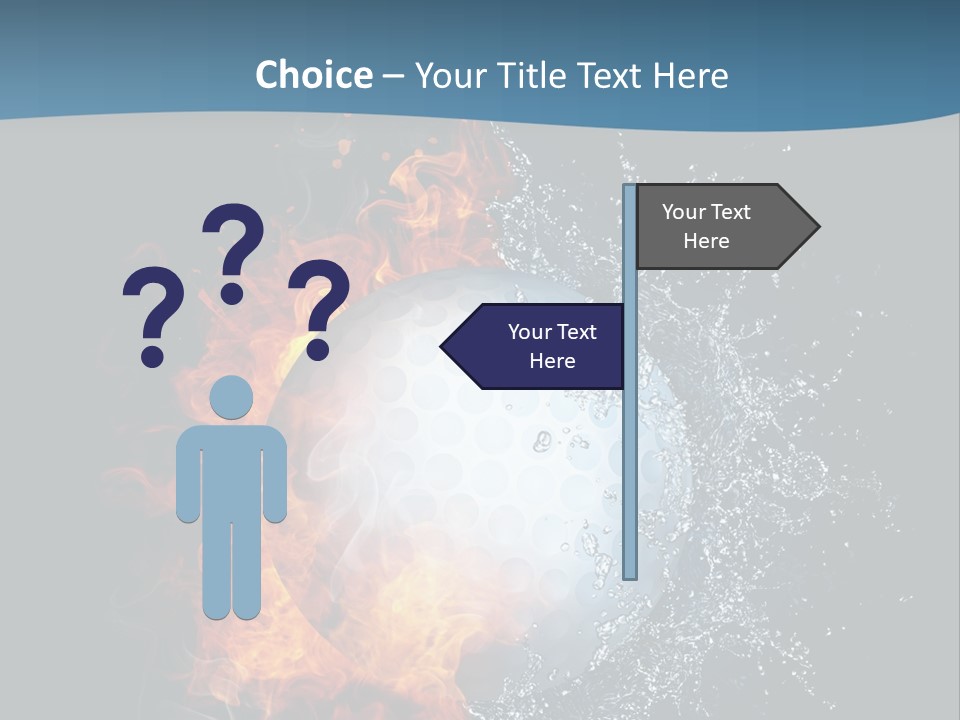 Graphic Element Storm PowerPoint Template