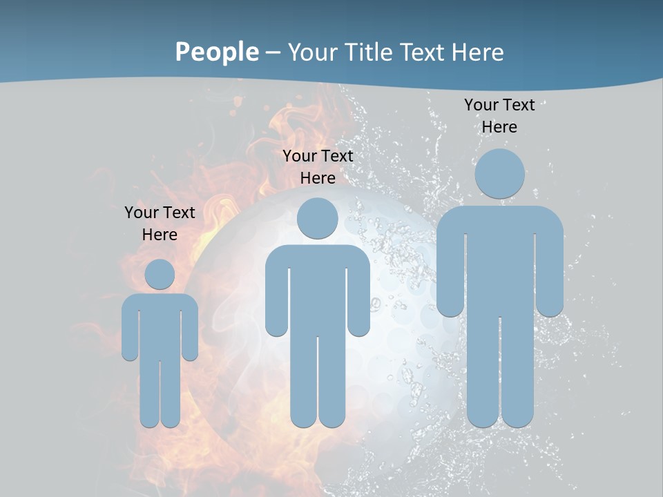 Graphic Element Storm PowerPoint Template