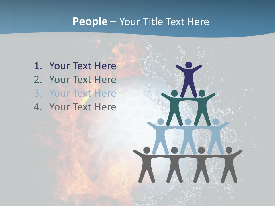 Graphic Element Storm PowerPoint Template