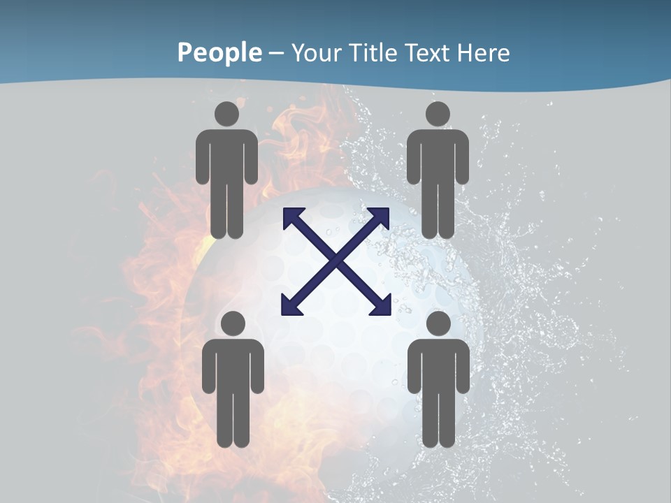 Graphic Element Storm PowerPoint Template