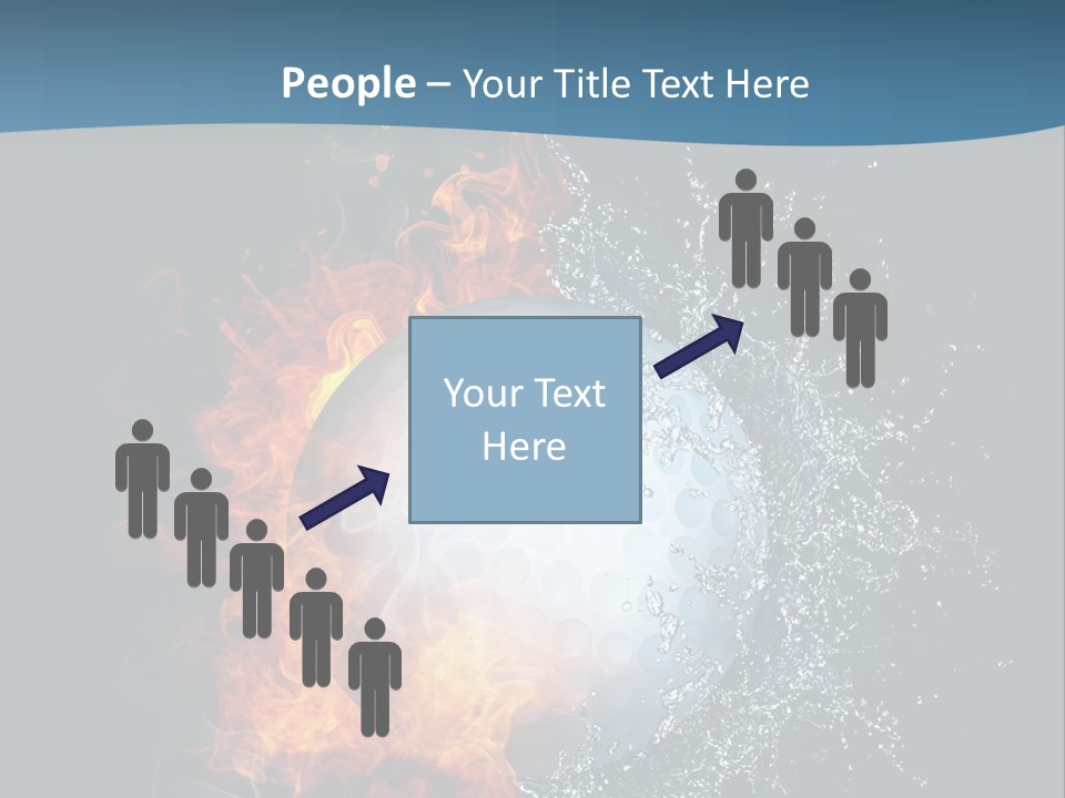 Graphic Element Storm PowerPoint Template