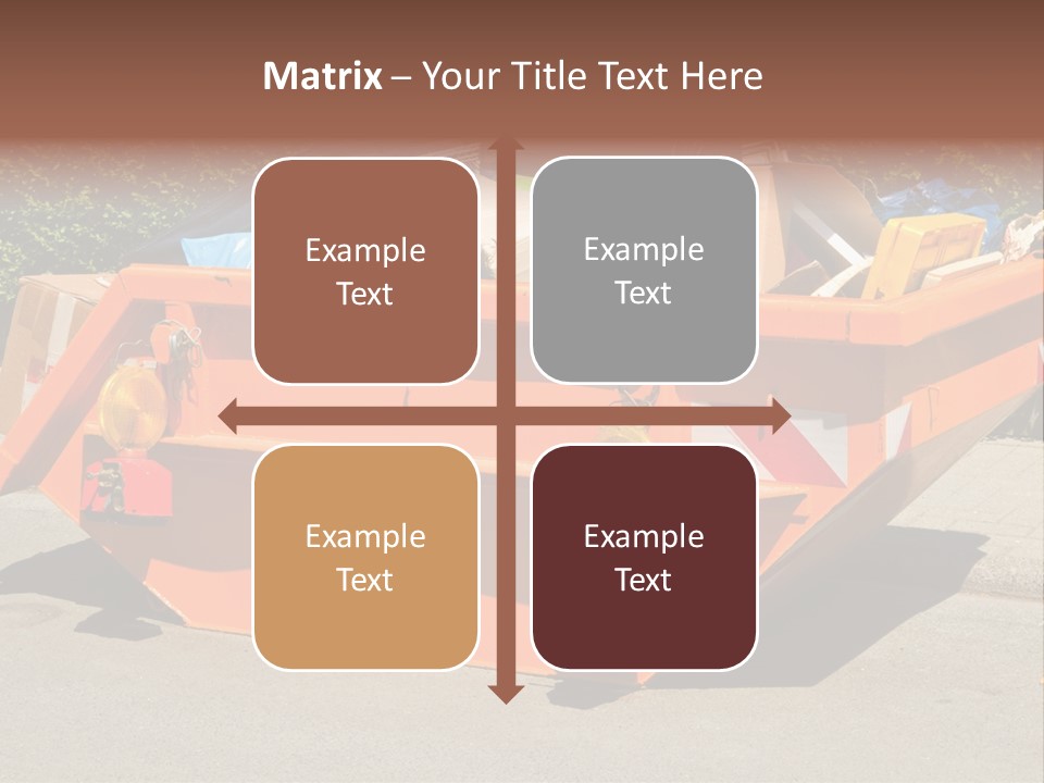 Furniture Junk Miller PowerPoint Template