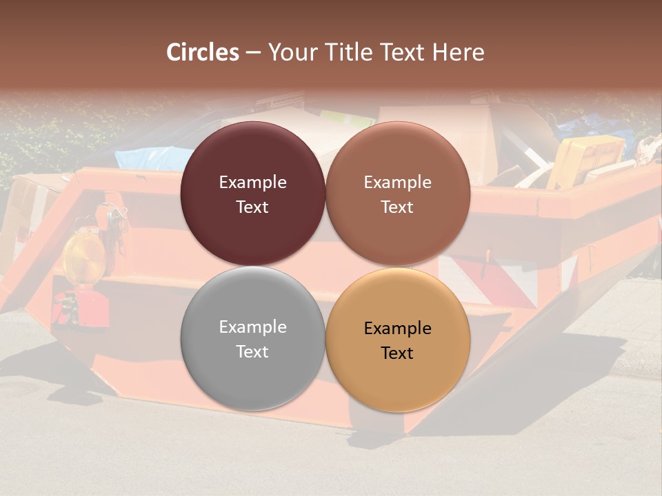 Furniture Junk Miller PowerPoint Template