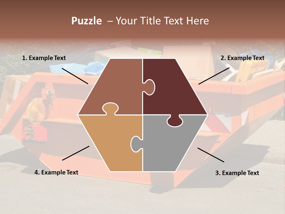 Furniture Junk Miller PowerPoint Template