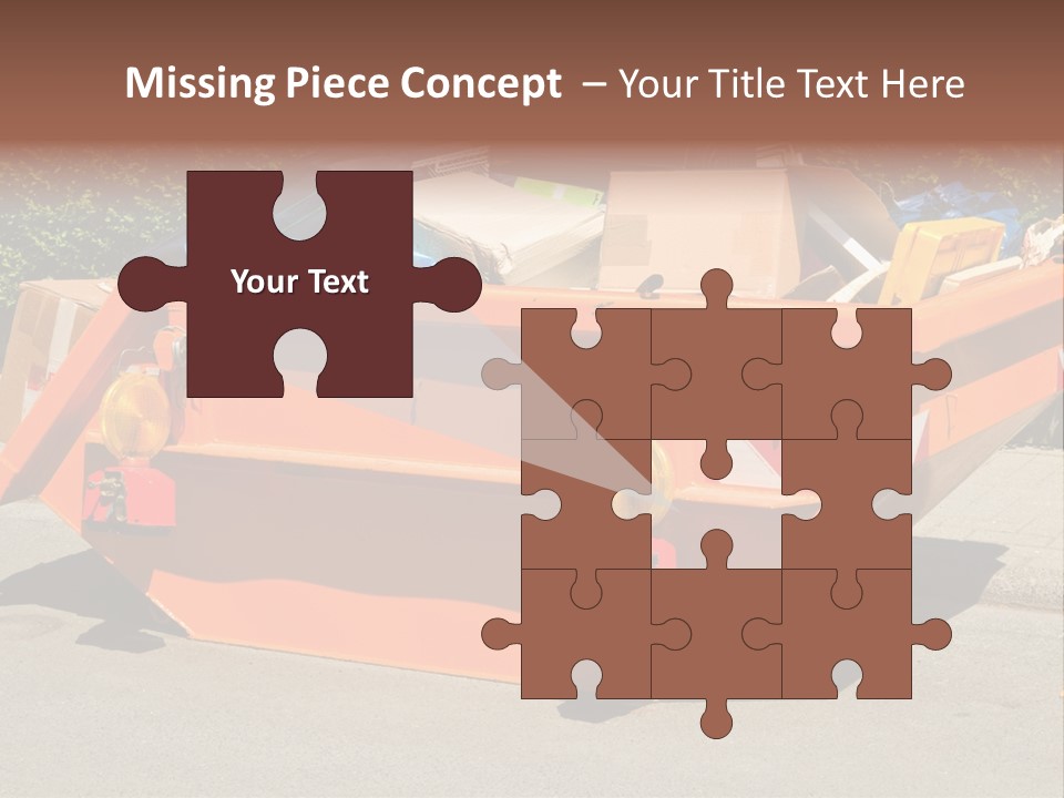 Furniture Junk Miller PowerPoint Template