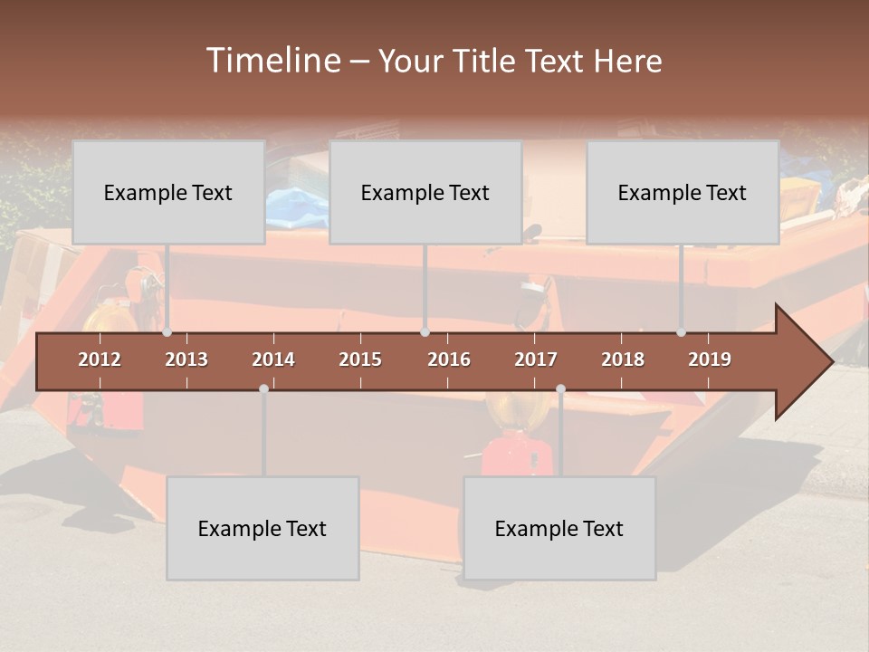 Furniture Junk Miller PowerPoint Template