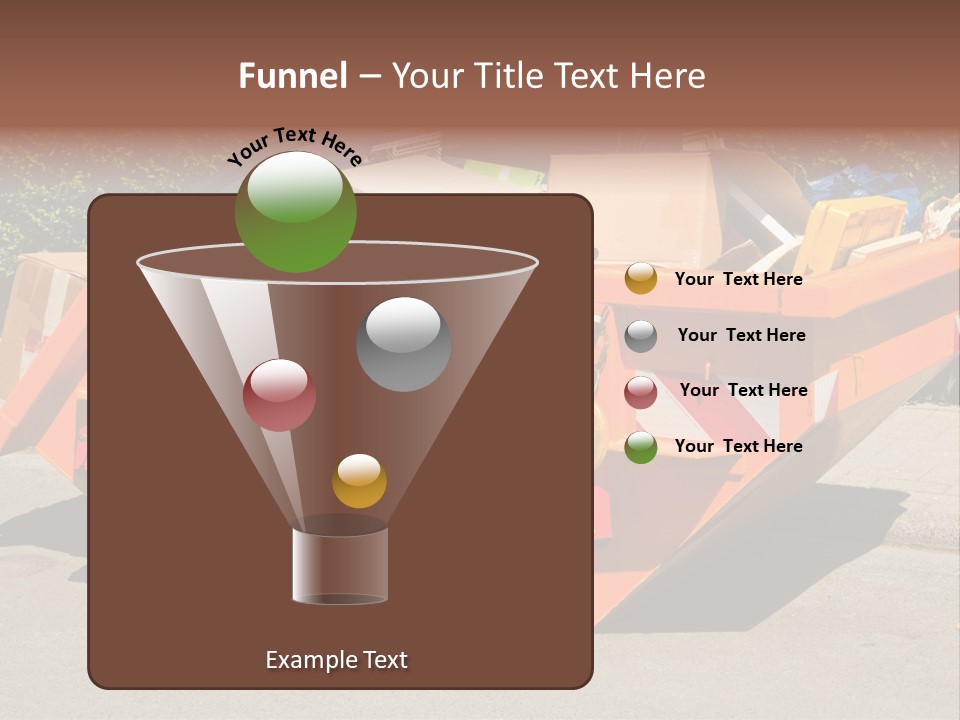 Furniture Junk Miller PowerPoint Template