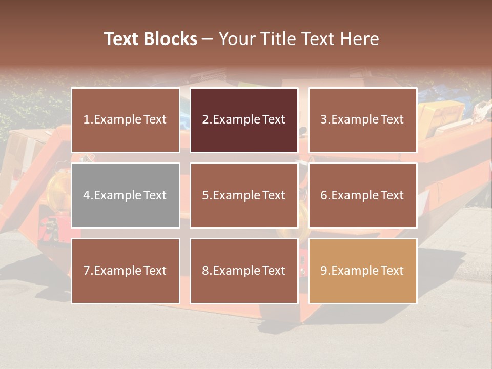 Furniture Junk Miller PowerPoint Template