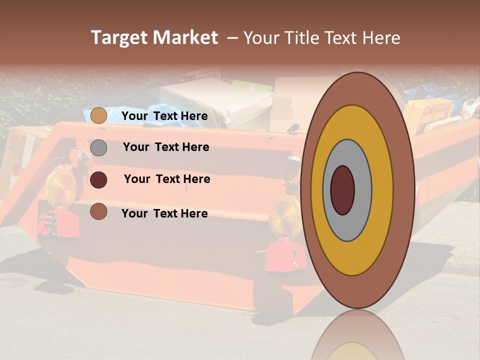 Furniture Junk Miller PowerPoint Template