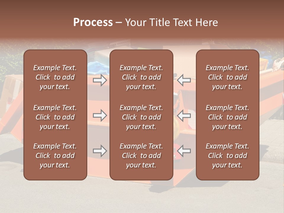 Furniture Junk Miller PowerPoint Template