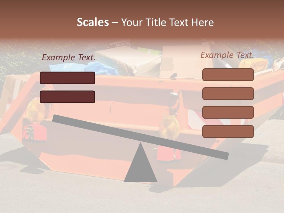 Furniture Junk Miller PowerPoint Template