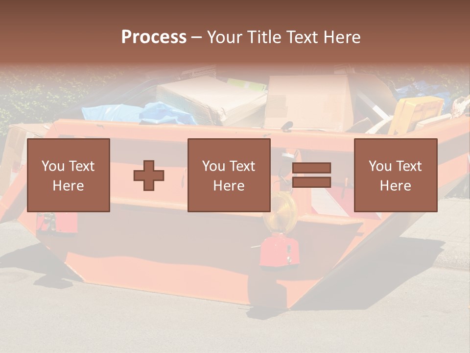 Furniture Junk Miller PowerPoint Template