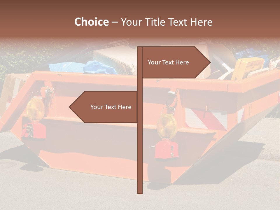 Furniture Junk Miller PowerPoint Template