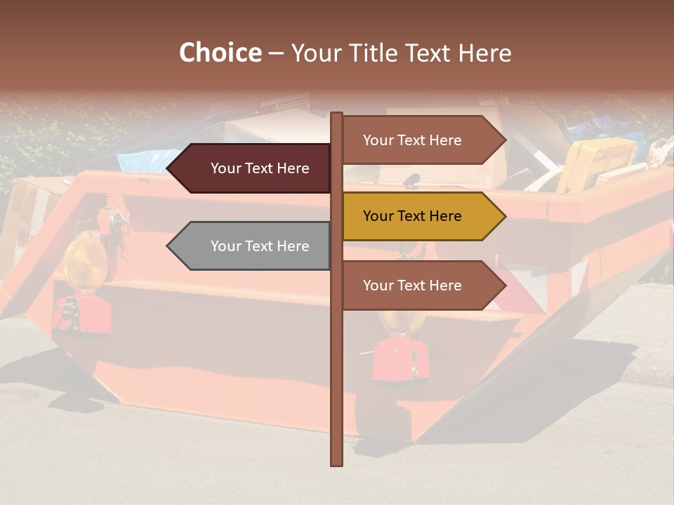 Furniture Junk Miller PowerPoint Template