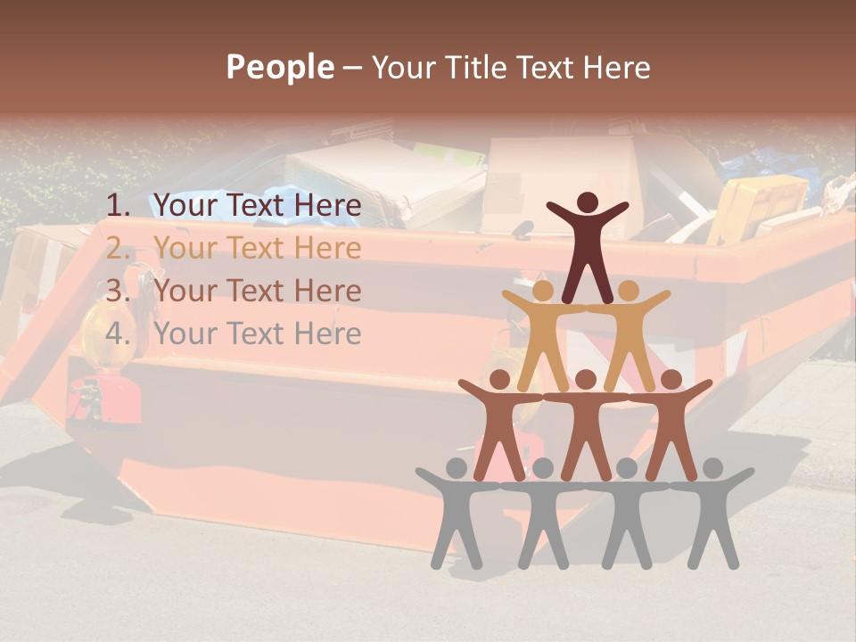 Furniture Junk Miller PowerPoint Template