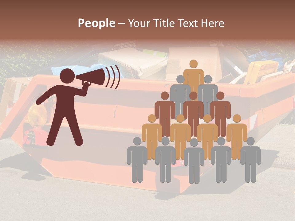 Furniture Junk Miller PowerPoint Template