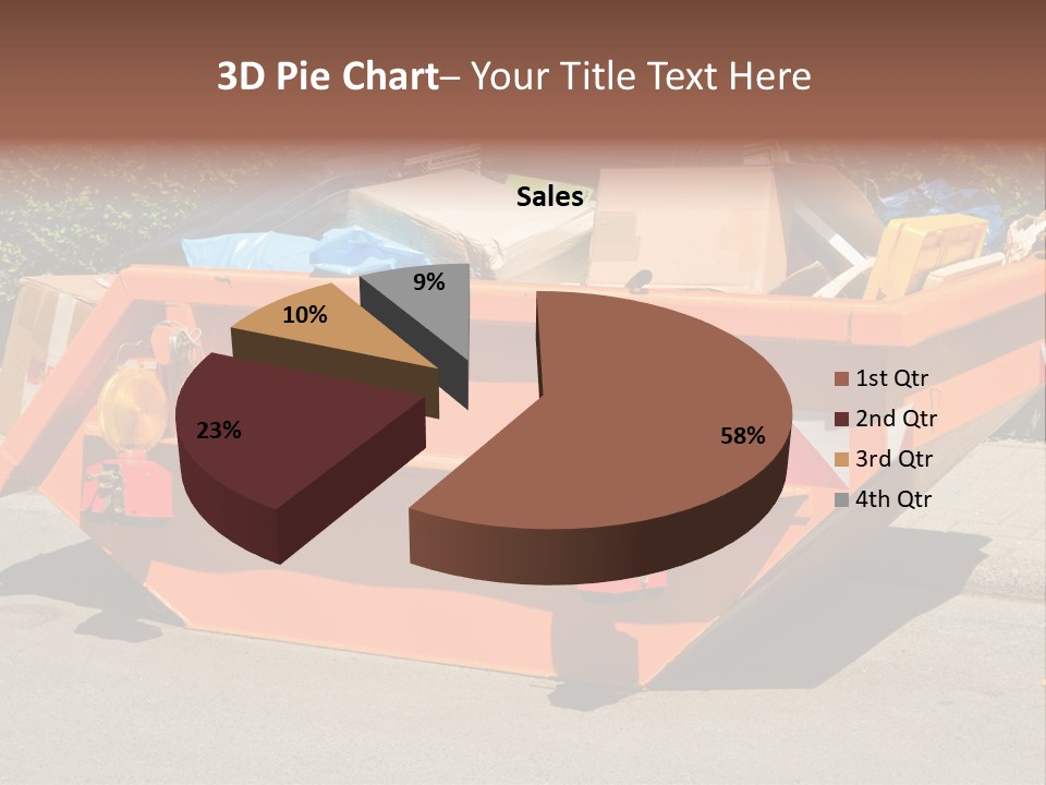 Furniture Junk Miller PowerPoint Template