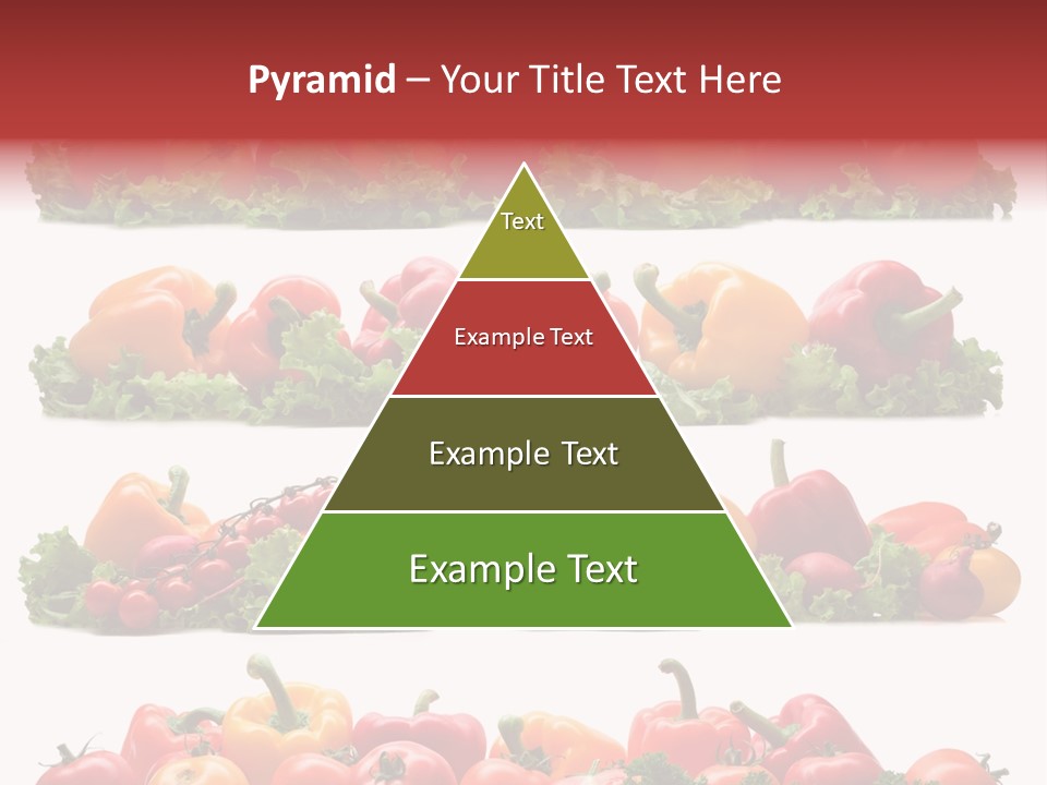 Tomato Red Lettuce PowerPoint Template