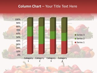 Tomato Red Lettuce PowerPoint Template