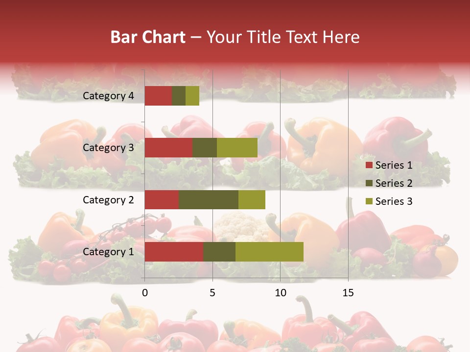 Tomato Red Lettuce PowerPoint Template