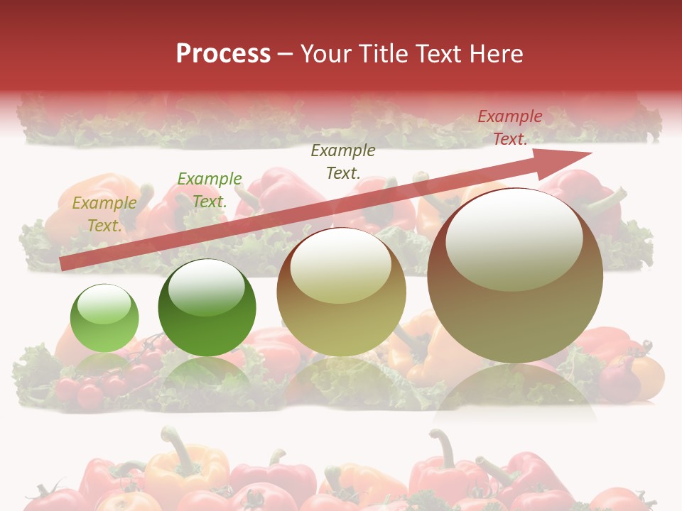 Tomato Red Lettuce PowerPoint Template