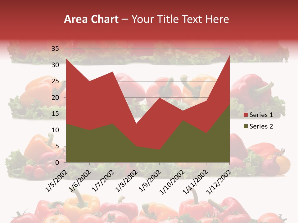 Tomato Red Lettuce PowerPoint Template