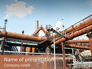 Environment Alloy Abandoned PowerPoint Template