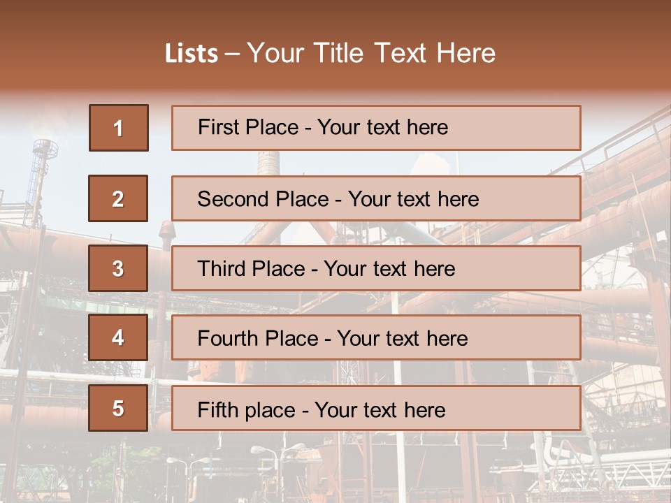 Environment Alloy Abandoned PowerPoint Template