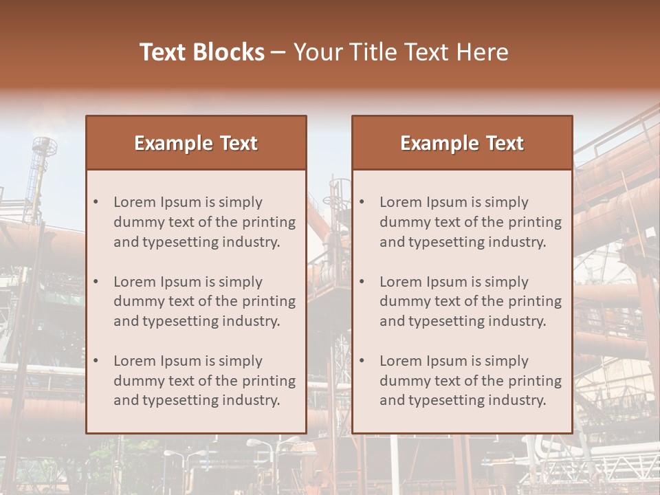 Environment Alloy Abandoned PowerPoint Template